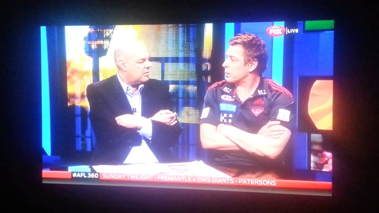 Bomber Thompson on AFL360 5/8/13