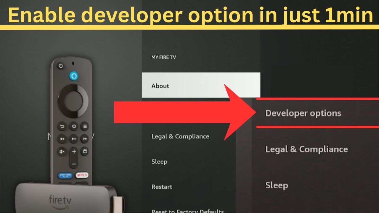 Exciting Can T Find Developer Options On Firestick Photos