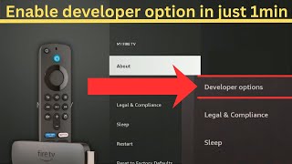 How to Find Developer Options on Firestick (2026) - in just 1min!