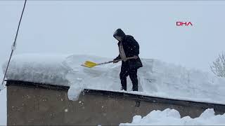 Türkiyenin En Soğuk Yeri, Eksi 32,7 Derece Ile Hakkari Oldu