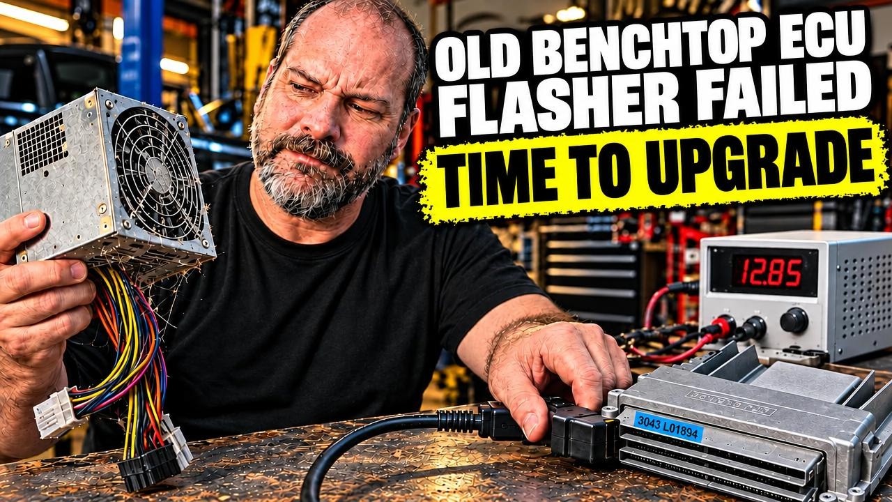 My Old Benchtop Rig Finally Quit — Here’s How I Built the New One