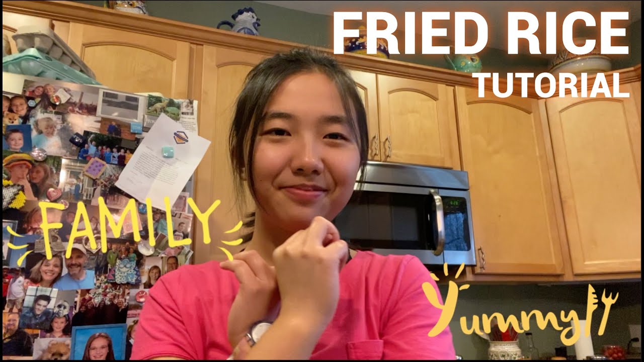 [English] fried rice tutorial 週末在美國家做簡單的炒飯 自主隔離的日常 - YouTube