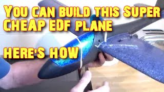 Edf Lidl Glider Easy Rc Build - Plus Brilliant Maiden Flight