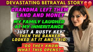 My Family Laughed When Grandma Left Me a Rusty Key — What It Opened Shocked Them