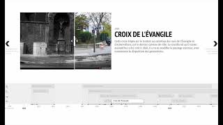 Interactive timeline