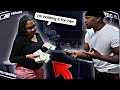 HOLDING ANOTHER MAN "MONEY" PRANK ON HUSBAND!! |DOLCE AND NESHA