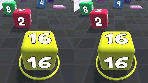 2048 Cube Parking Puzzle Game - Number Match Game (Part 01)