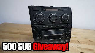 500 SUB GIVEAWAY!! IS300 CD Changer Not Working!!