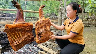 How To Smoked Pork Thighs ( Long-Term Storage ) - Implementation process, Cooking | Trieu Mai Huong