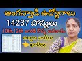 అంగన్వాడీ ఉద్యోగాల నోటిఫికేషన్/Anganwadi Jobs Notification/Teachers and Helpers in Anganwadi