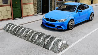 Cars vs Massive Speed Bumps #5 - BeamNG.Drive