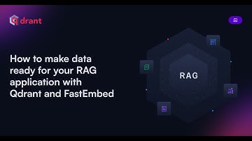 How to prepare data for your RAG application with Qdrant and FastEmbed - create embeddings