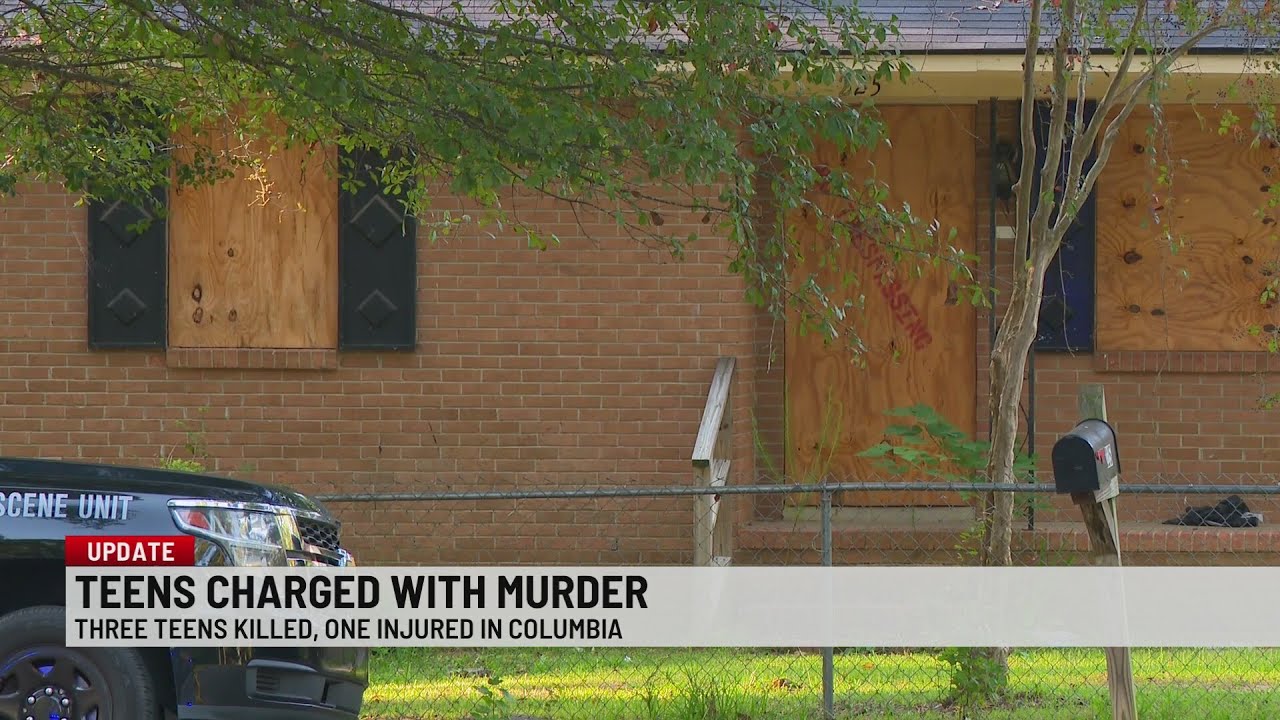 3 teens face murder charges following triple homicide in Columbia - YouTube