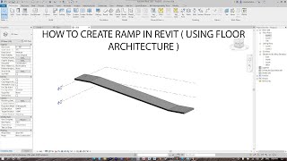 HOW TO CREATE RAMP IN REVIT ( USING FLOOR ARCHITECTURE )