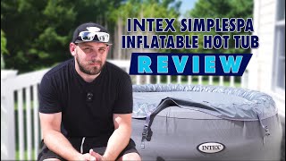 Intex Inflatable Hot Tub Review and Setup — Simple Spa screenshot 3