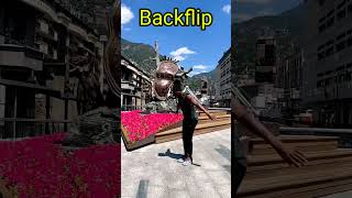 Stunt Frik Parkour Backflip Parkour Jump Amazing