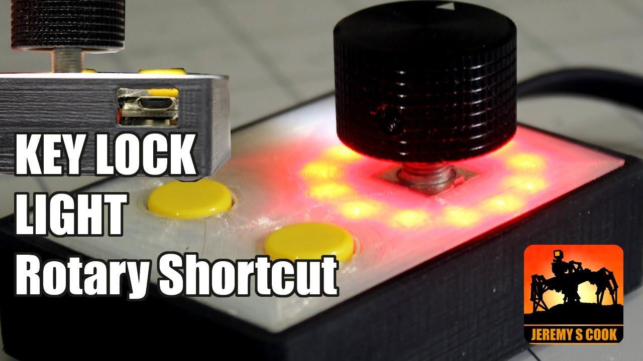 PC Shortcut Knob WITH Caps Lock AND Stay Awake Function [Arduino]