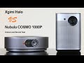 Xgimi Halo vs Nebula Cosmo 1080P Projector Colour Accuracy and Sound Performance Test