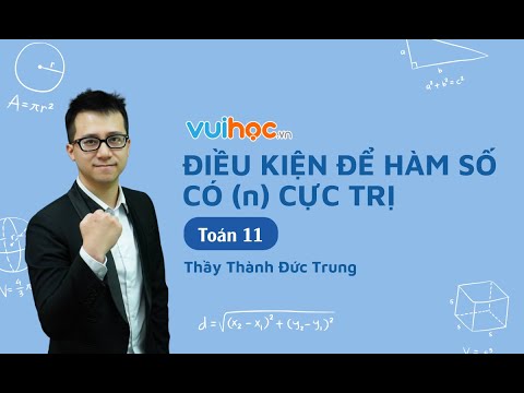 Video Điều kiện để hàm số có n cực trị -Toán 11- Thầy Thành... - youtube