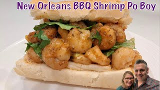 New Orleans BBQ Shrimp Po Boy with Homemade Remoulade Sauce. Easy step by step Recipe.
