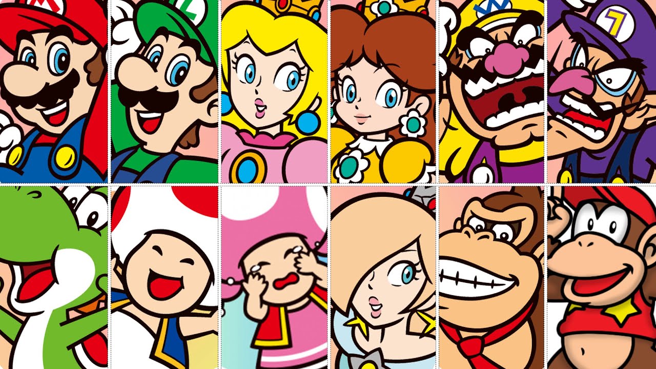 Mario Party Star Rush All Characters (Master Difficulty)