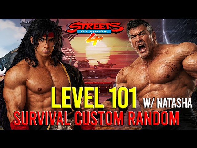 Streets Of Rage 4 - Survival Custom Random w/ ‪@NatashaArias762