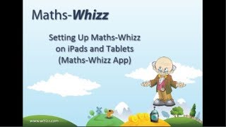 Setting Up Maths-Whizz on iPads and Tablets (Maths-Whizz App) screenshot 2