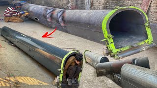 Crane Boom Broken Due to Overweight / Let's See how to Repair it.