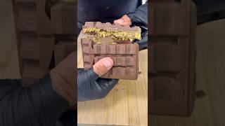 Kinder Dubai Chocolate #chocolate #food #dubaichocolate #kinder #shortvideo