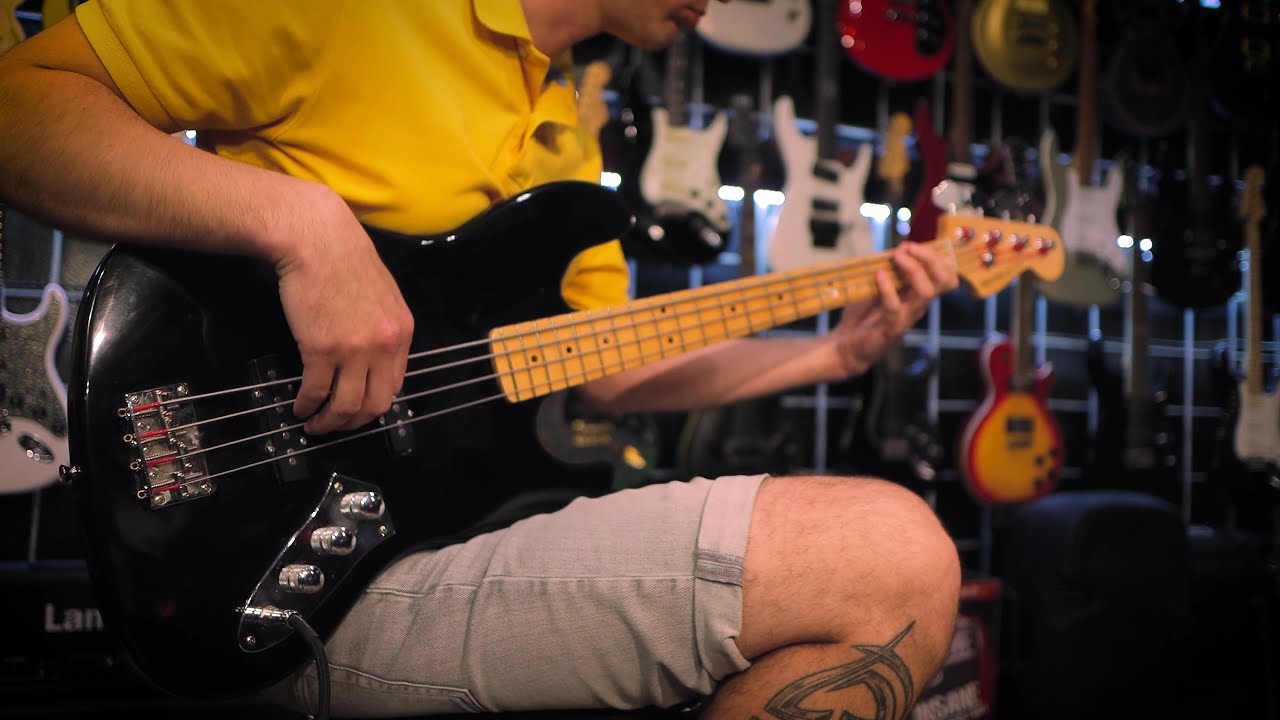 Fernandes Limited Edition Jazz Bass Bass Guitar Demo