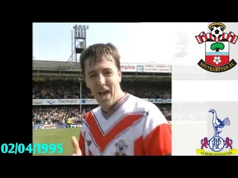 Southampton vs Spurs 02/04/1995- Premier League 1994/1995