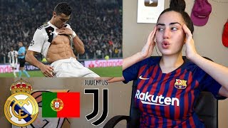 BARCA FAN REACTS TO CRISTIANO RONALDO - ALL 49 GOALS IN 2018 | REACTION
