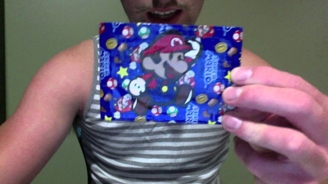 Custom Super Mario Duct Tape Wallet