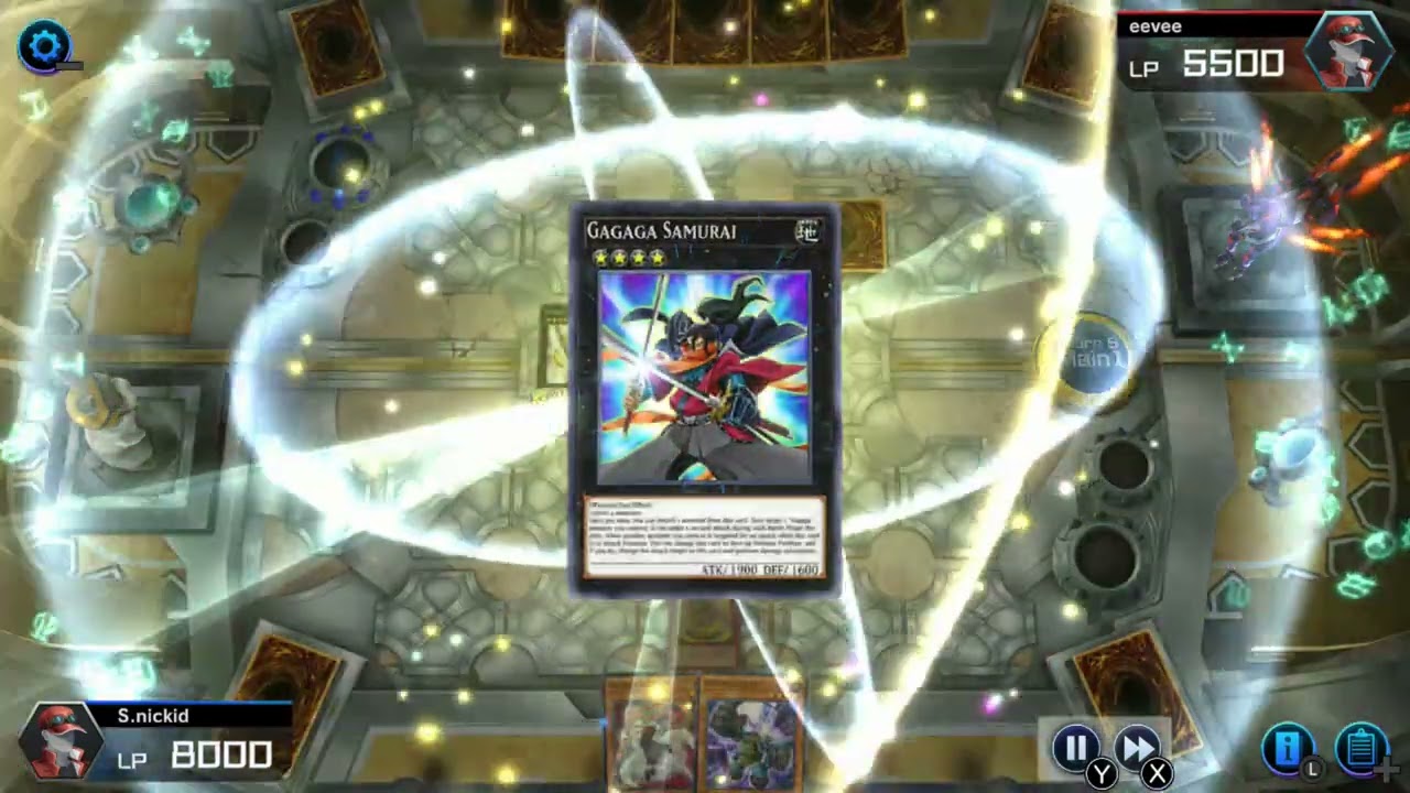yugioh master duel Try out duel Gagaga samurai