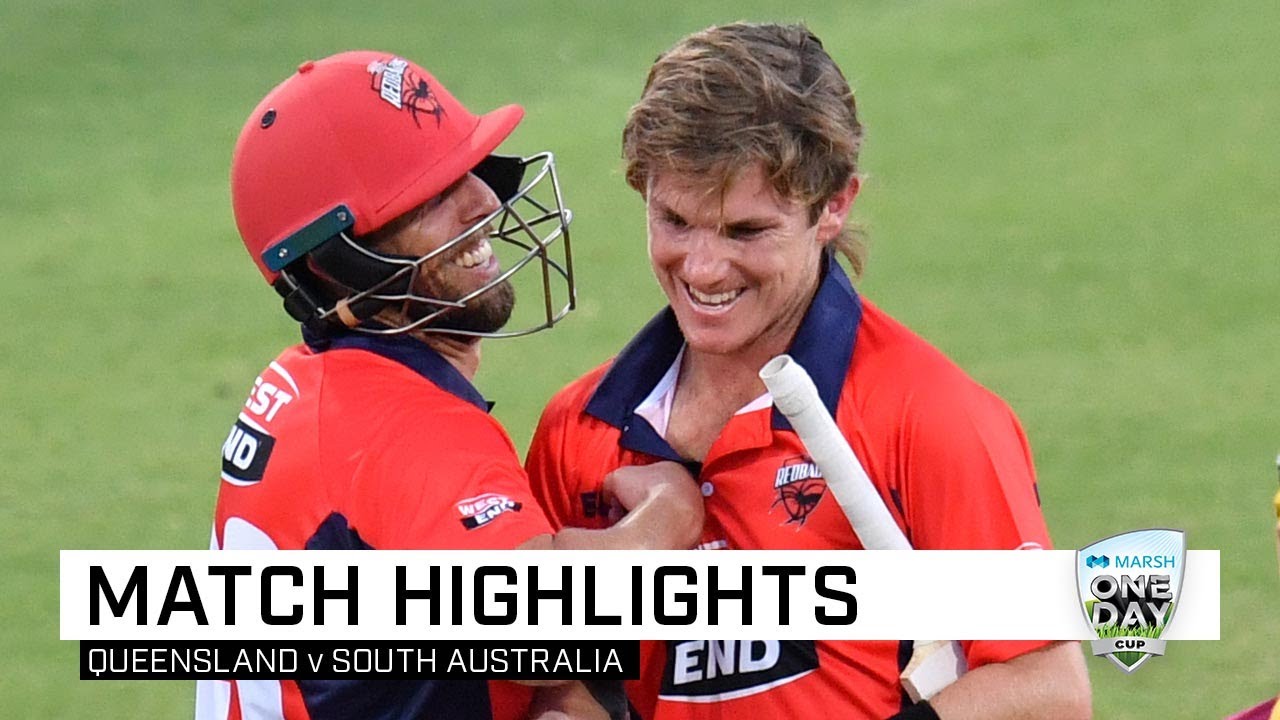 Zampa's late show leaves Queensland eating dust | Marsh One-Day Cup 2019