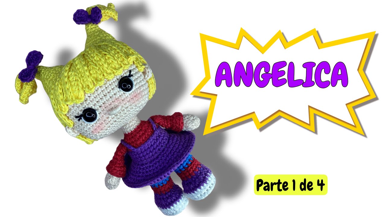 ANGELICA RUGRATS AMIGURUMI 1/4 #angelicaacrochet #angelicapickles #aventurasenpañales