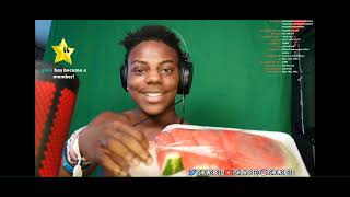 ishowspeed watermelon asmr