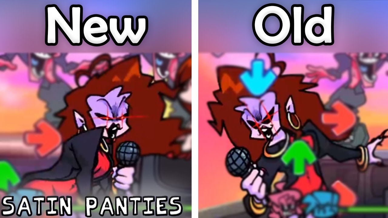SATIN PANTIES New VS Old FNF WEEK 7 UPDATE YouTube Satin panties new vs old fnf week 7 update youtube