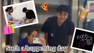 We did lot of things today 🍕🛍️🥳🧋 || Ft. Kavya Shetiya ❤️ || Daily vlog-50 || Deshna Dugad