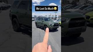 We Lost So Much!