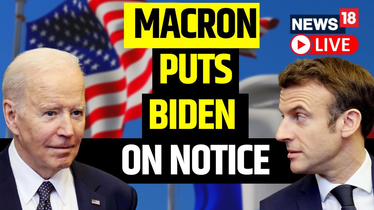 Joe Biden Live |  Biden hosts Macron Live |  Emmanuel Macron addressed US lawmakers |  USA News Live – CNN-News18