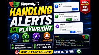 Playwright Tutorial 8 : Handling Alerts in Playwright