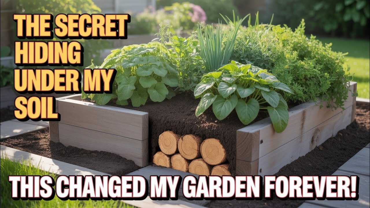 I Buried WOOD in My Raised Beds… The Shocking Results!