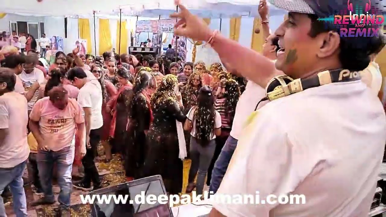 Bollywood DJ Set at Holi Festival in Barcelona (Spain) | Indian DJ Live Mix by Dj Deepak Barcelona