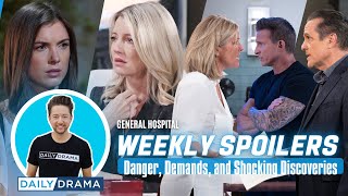 Weekly General Hospital Spoilers for Jan 6 - 10, 2025: Danger, Demands, and Shocking Discoveries