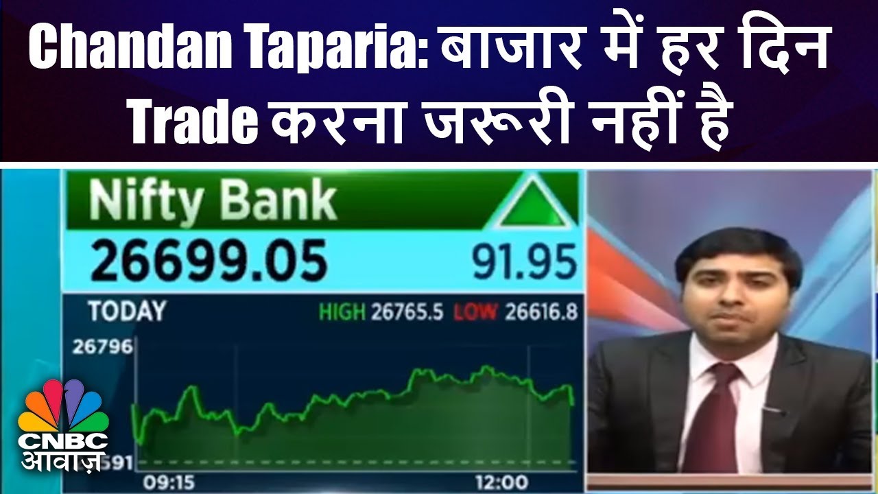 Chandan Taparia: बाजार में हर दिन Trade करना जरूरी नहीं है | Future Express | CNBC Awaaz