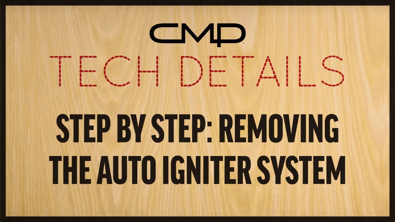 Bobé Auto Igniter System Removal Step by Step Tech Details YouTube