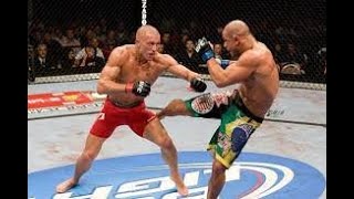 The low kicks of Thiago Alves