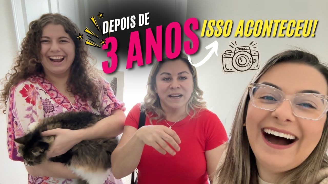 Eu não imaginava que essa visita ia mudar meu dia assim