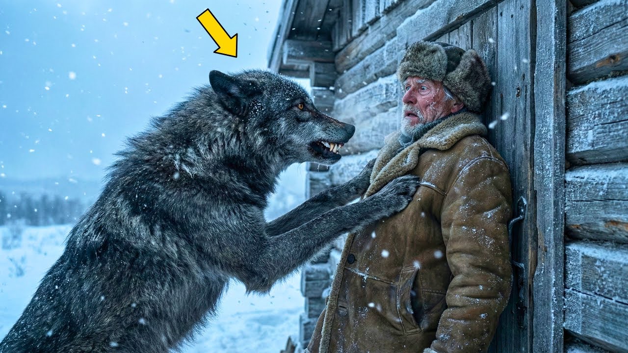 WILK WYŁ I NIE POZWOLIŁ STARUSZKOWI WYJŚĆ Z DOMU — POWÓD BYŁ PRZERAŻAJĄCY